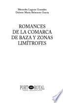 Romances de la comarca de Baza y zonas limítrofes