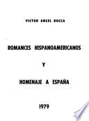 Romances hispanoamericanos y Homenaje a España