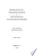 Romances, tradiciones y leyendas guanajuatenses