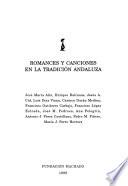 Romances y canciones en la tradición andaluza