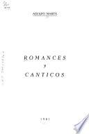 Romances y cánticos