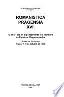 Romanistica Pragensia