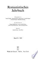 Romanistisches Jahrbuch