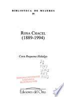 Rosa Chacel (1889-1994)