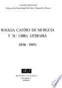 Rosalía Castro de Murgia y su obra literaria (1836-1885)