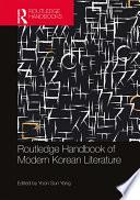 Routledge Handbook of Modern Korean Literature