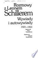 Rozmowy z Leonem Schillerem