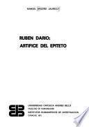 Rubén Darío: artifice del epiteto