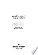 Rubén Darío para niños