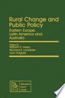 Rural Change and Public Policy