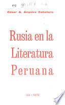 Rusia en la Literatura Peruana