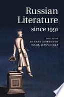 Russian Literature since 1991