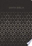 RVR 1960 Biblia para Regalos y Premios, Negro/plata Símil Piel