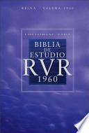 Rvr1960 Biblia De Estudio/ Rvr 1960 Study Bible