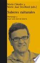 Saberes culturales : homenaje a José Luis García García