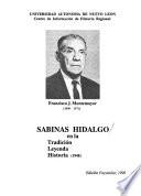 Sabinas Hidalgo en la tradición, leyenda, historia (1948)