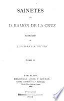 Sainetes de D. Ramón de la Cruz