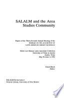 SALALM and the Area Studies Community