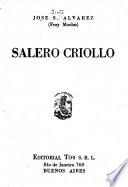 Salero criollo
