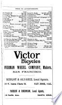 San Jose City Directory Including Santa Clara, San Mateo, Santa Cruz, San Benito and Monterey Counties