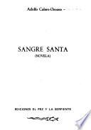 Sangre santa