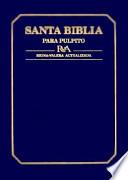 Santa Biblia Para Pulpito RVA