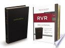 Santa Biblia Reina Valera Revisada (RVR) Ultrafina, Negra Contemporánea