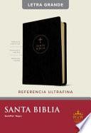 Santa Biblia Rvr60, Edición de Referencia Ultrafina, Letra Grande (Letra Roja, Sentipiel, Negro, Índice)