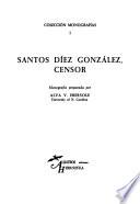 Santos Díez González, censor