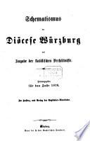 Schematismus der Diözese Würzburg