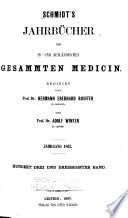 Schmidt's Jahrbuecher