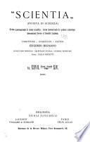 Scientia, rivista di scienza