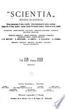 Scientia, rivista di scienza