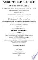 Scripturae Sacrae cursus completus