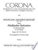 Sechs Mailänder Sinfonien