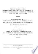 Second Session of the Committee of the Americas ...