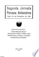 Segunda Jornada peruana antivenéroa, Lima, 2-9 do diciembre de 1943