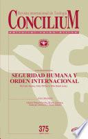 Seguridad humana y orden internacional