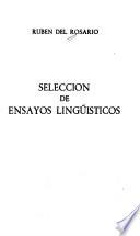 Selección de ensayos lingüísticos