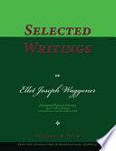 Selected Writings of Ellet Joseph Waggoner