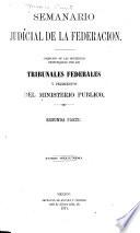 Semanario judicial de la federación