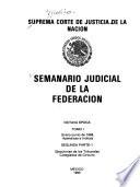 Semanario judicial de la Federación y su gaceta