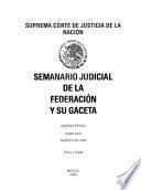 Semanario judicial de la Federación y su gaceta