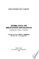 Semblanza de militantes socialistas