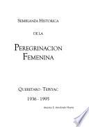 Semblanza historica de la peregrinacion feminina