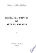 Semblanza poética de Arturo Marasso