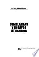 Semblanzas y ensayos literarios