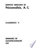 Seminario de Sociopsicoanálisis, 1991