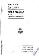 Sentencias de la Corte de Casación