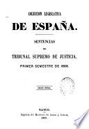 Sentencias del Tribunal Supremo de justicia